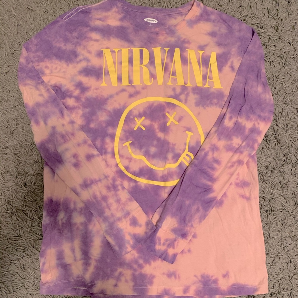 Long Sleeve Nirvana T-Shirt